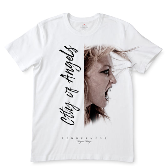 Crazy City of Angels White T-Shirts