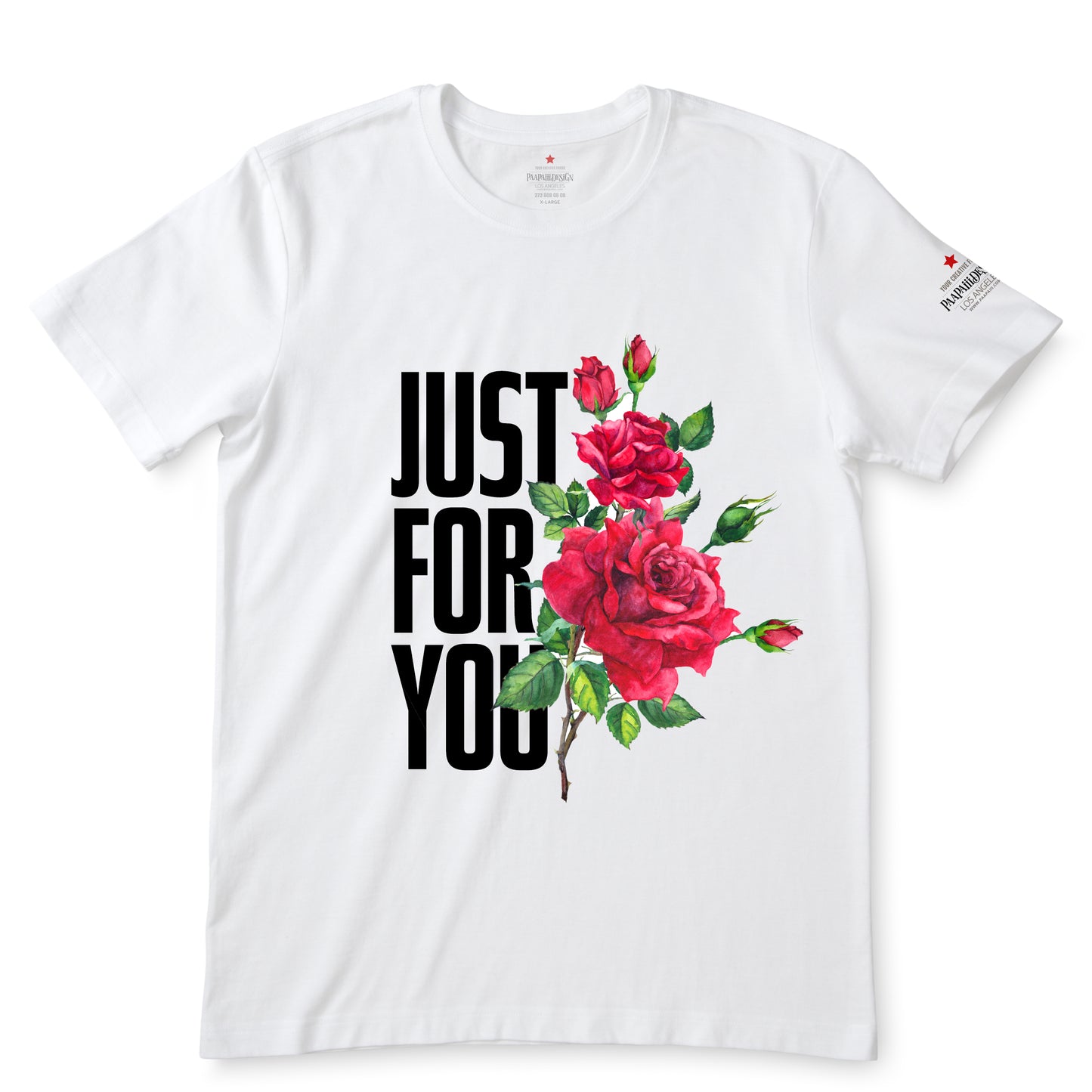 Just For You White  T-Shirts