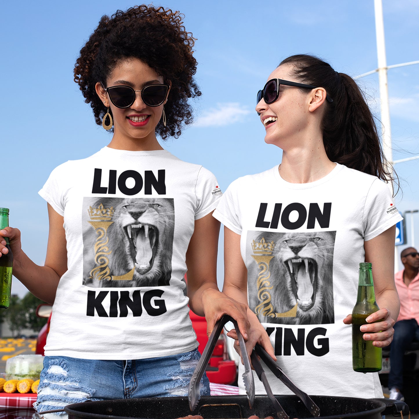 Lion King  White T-Shirts