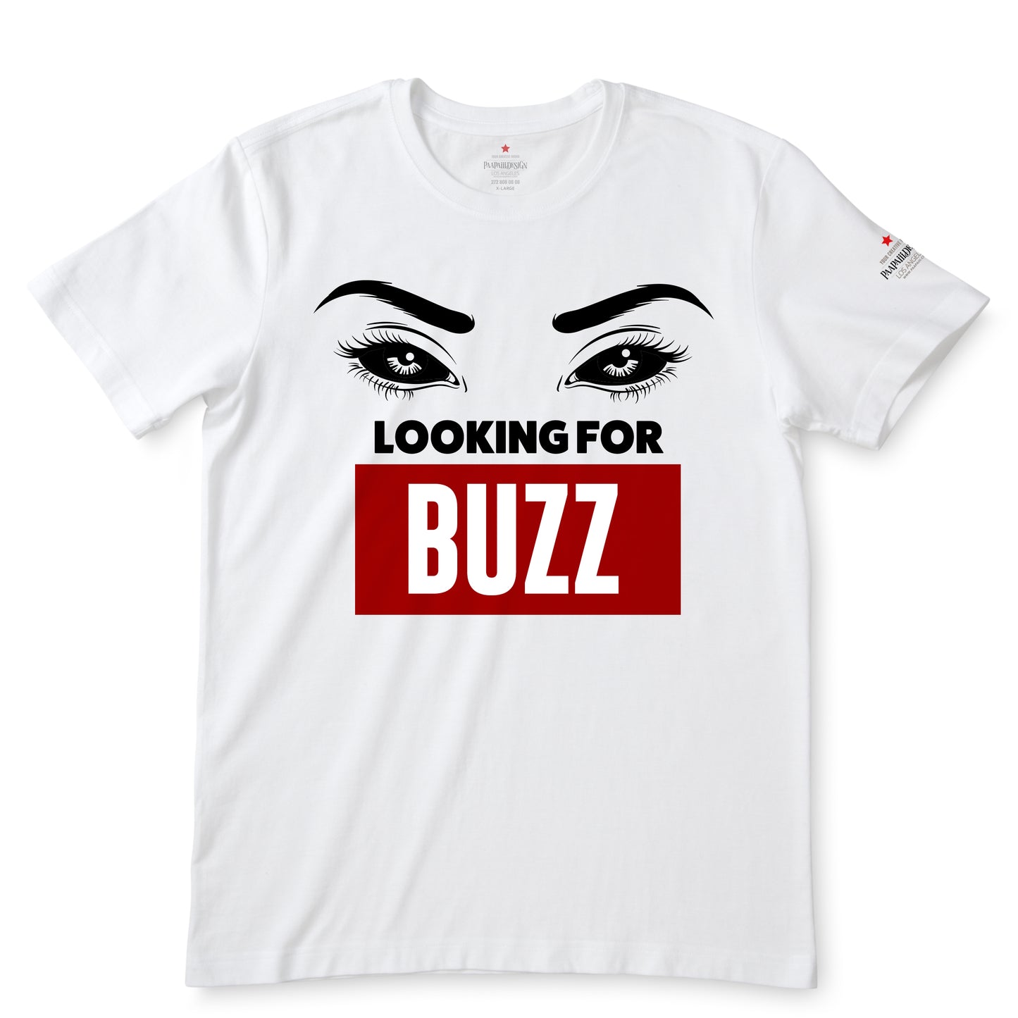 Looking For Buzz White T-Shirts