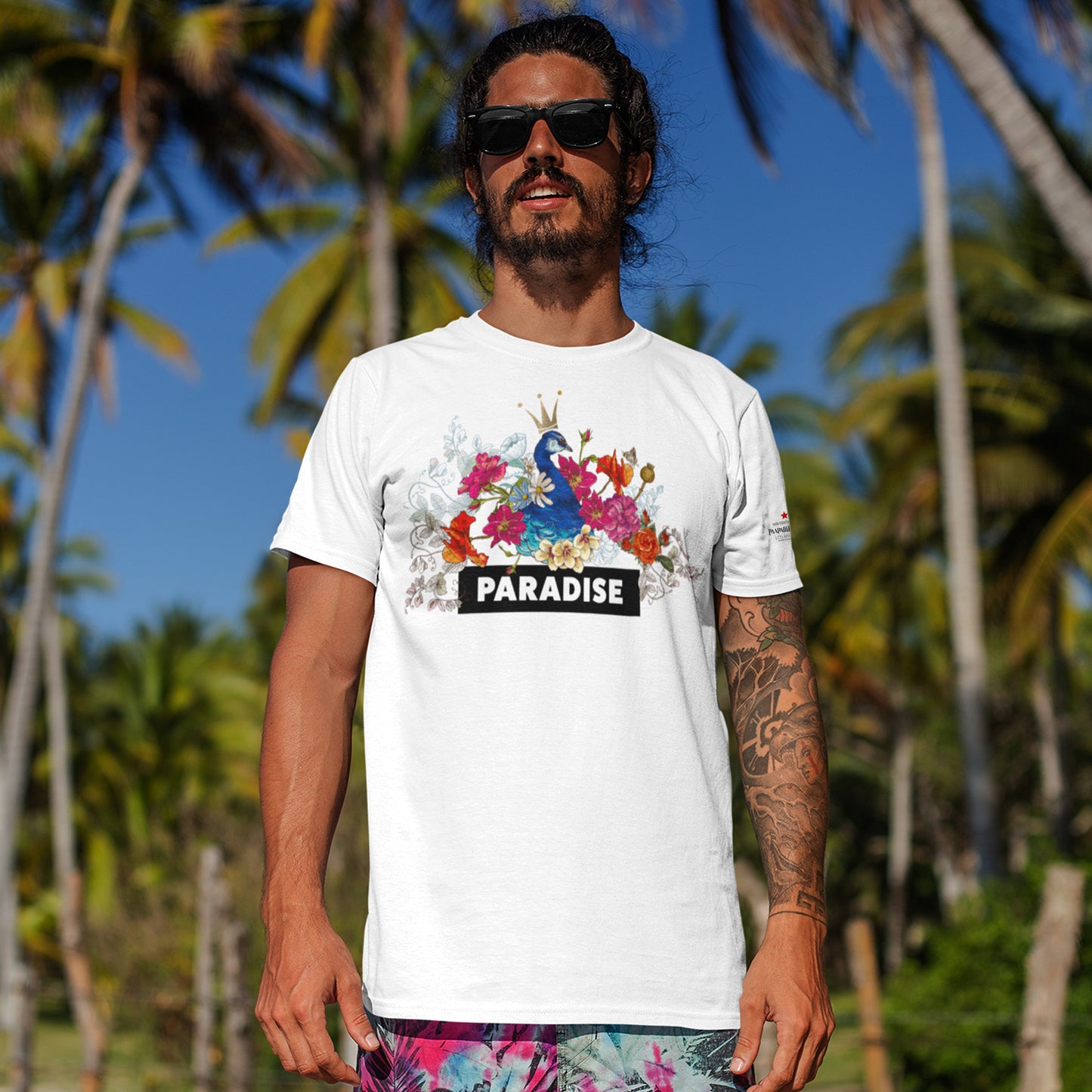 Paradise White T-Shirts